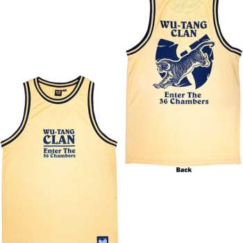 Merce Wu-Tang Clan: Wu-tang Clan Unisex Vest T-shirt: Enter The 36 Chambers (back Print & Ex-tour) (x-small) XS