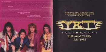 4CD/Set di cofanetti Y & T: Earthquake - The A&M Years