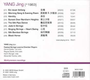 CD Yang Jing: Singing Strings - Identity (Music For String Quartet And Pipa)