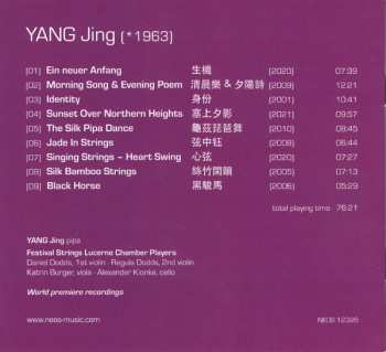CD Yang Jing: Singing Strings - Identity (Music For String Quartet And Pipa)