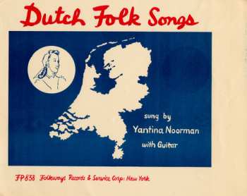 CD Jantina Noorman: Dutch Folk Songs