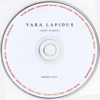 CD Yara Lapidus: Indéfiniment DLX
