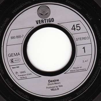 SP Yello: Desire