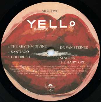 2LP Yello: One Second / Goldrush LTD | CLR