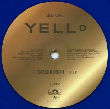 2LP Yello: One Second / Goldrush LTD | CLR