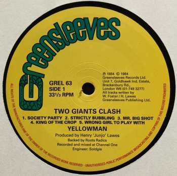 LP Josey Wales: Two Giants Clash