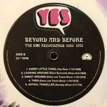 2LP Yes: Beyond And Before - The BBC Recordings 1969-1970 LTD | CLR