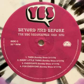 2LP Yes: Beyond And Before - The BBC Recordings 1969-1970 LTD | CLR