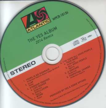 CD Yes: The Yes Album DIGI