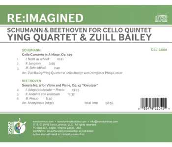 CD Zuill Bailey: Re:Imagined (Schumann & Beethoven)