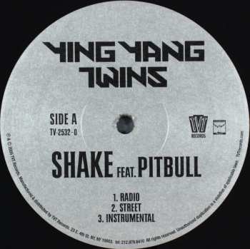 LP Pitbull: Shake feat. Pitbull / Shake Remix feat. Pitbull & Elephant Man