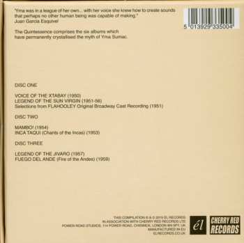 3CD/Set di cofanetti Yma Sumac: The Quintessence