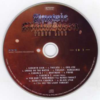 2CD/DVD Yngwie Malmsteen: Tokyo Live