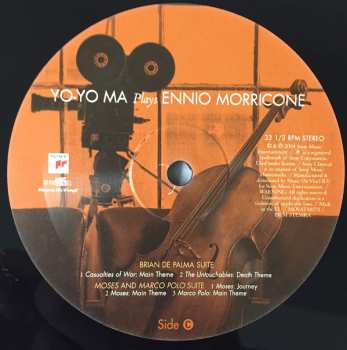 2LP Yo-Yo Ma: Yo-Yo Ma Plays Ennio Morricone
