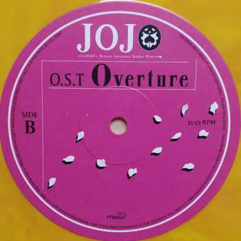 2LP Yugo Kanno: Jojo's Bizarre Adventure: Golden Wind O.S.T Overture CLR