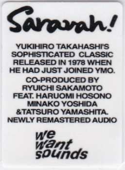 CD Yukihiro Takahashi: Saravah!