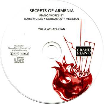 CD Yulia Ayrapetyan: Secrets Of Armenia (Piano Works By Kara-Murza · Korganov · Melikian)