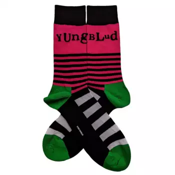 Calzini alla caviglia Logo Yungblud & Stripes