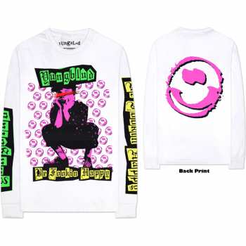 Merce Yungblud: Yungblud Unisex Long Sleeve T-shirt: Punker (back & Sleeve Print) (x-small) XS