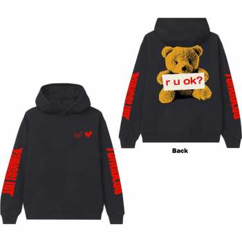 Merce Yungblud: Yungblud Unisex Pullover Hoodie: R-u-ok? (back Print) (x-large) XL