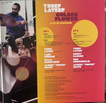 2LP Yusef Lateef: Golden Flower: Live In Sweden DLX | LTD | NUM