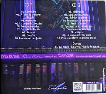 2CD Yves Duteil: Yves Duteil Aux Folies Bergere
