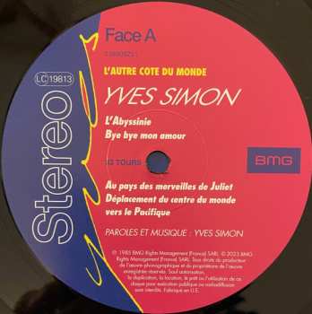 LP Yves Simon: L'autre Côté Du Monde