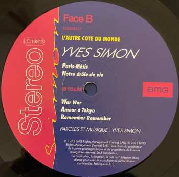 LP Yves Simon: L'autre Côté Du Monde