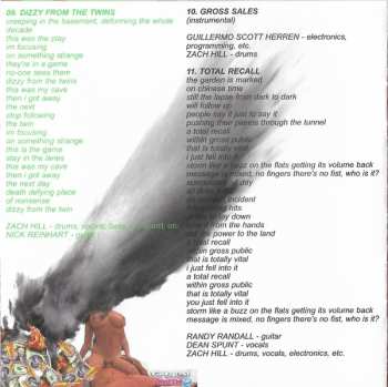 CD Zach Hill: Face Tat