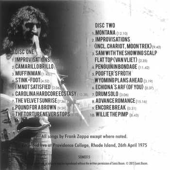 2CD Frank Zappa: The Muffin Man Goes To College