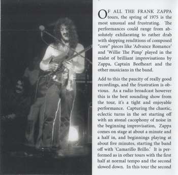 2CD Frank Zappa: The Muffin Man Goes To College