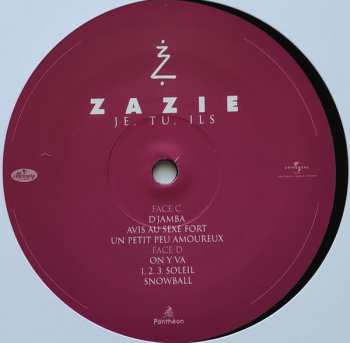 3LP/CD/3SP/Set di cofanetti Zazie: Je, Tu, Ils CLR
