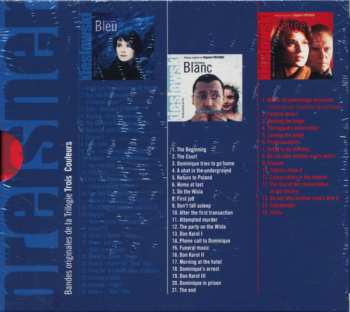 3CD/Set di cofanetti Zbigniew Preisner: Three Colors Bleu Blanc Rouge Original Soundtracks By Zbigniew Preisner