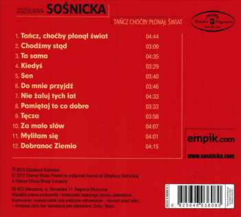 CD Zdzisława Sośnicka: Tańcz Choćby Płonął Świat