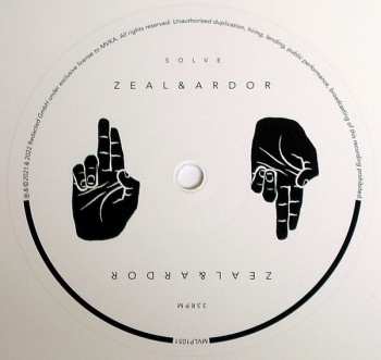 LP Zeal And Ardor: Zeal & Ardor LTD | CLR