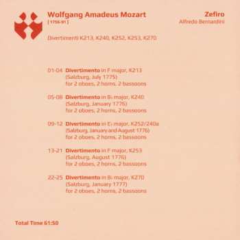 6CD/Set di cofanetti Zefiro: The Mozart Collection