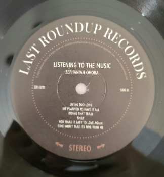 LP Zephaniah OHora: Listening To The Music 