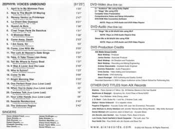 DVD Zephyr: Voices Unbound: Zephyr: Voices Unbound