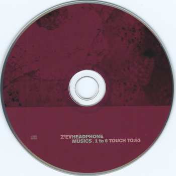 CD Z'EV: Headphone Musics 1 To 6 B/W As Is As [1976]