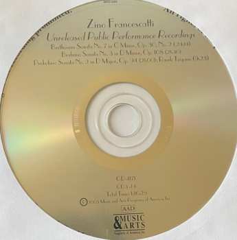4CD/Set di cofanetti Ludwig van Beethoven: Violin Concertos And A Treasury Of Chamber Works All Previoulsy Unissued