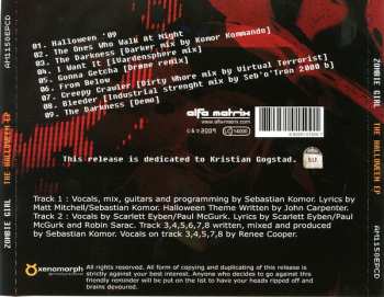 CD Zombie Girl: The Halloween EP