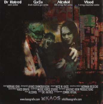 CD Zombie Ritual: Zombies From Tokyo