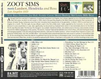 2CD Zoot Sims: Los Angeles 1959
