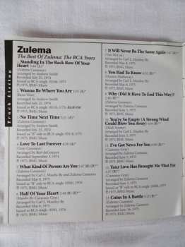 CD Zulema: The Best Of Zulema, The RCA Years