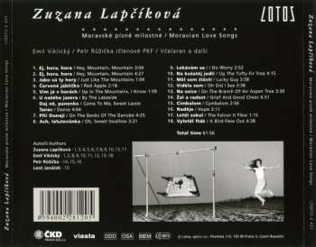 CD Zuzana Lapčíková: Moravské Písně Milostné / Moravian Love Songs