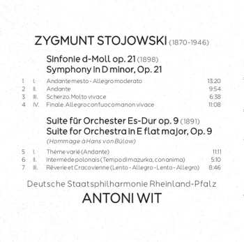 CD Antoni Wit: Symphony Op. 21 / Suite For Orchestra Op. 9