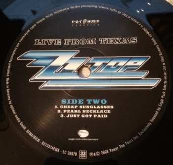 2LP ZZ Top: Live From Texas LTD