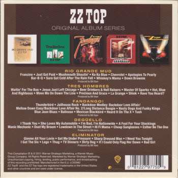 5CD/Set di cofanetti ZZ Top: Original Album Series