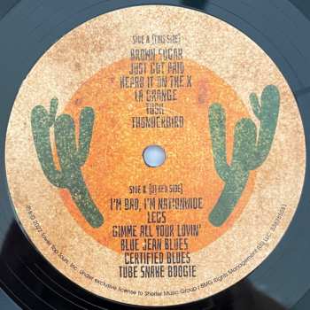 LP ZZ Top: Raw ('That Little Ol' Band From Texas' Original Soundtrack)