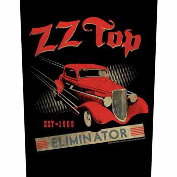 Merch ZZ Top: Applicazione sulla schiena Eliminator